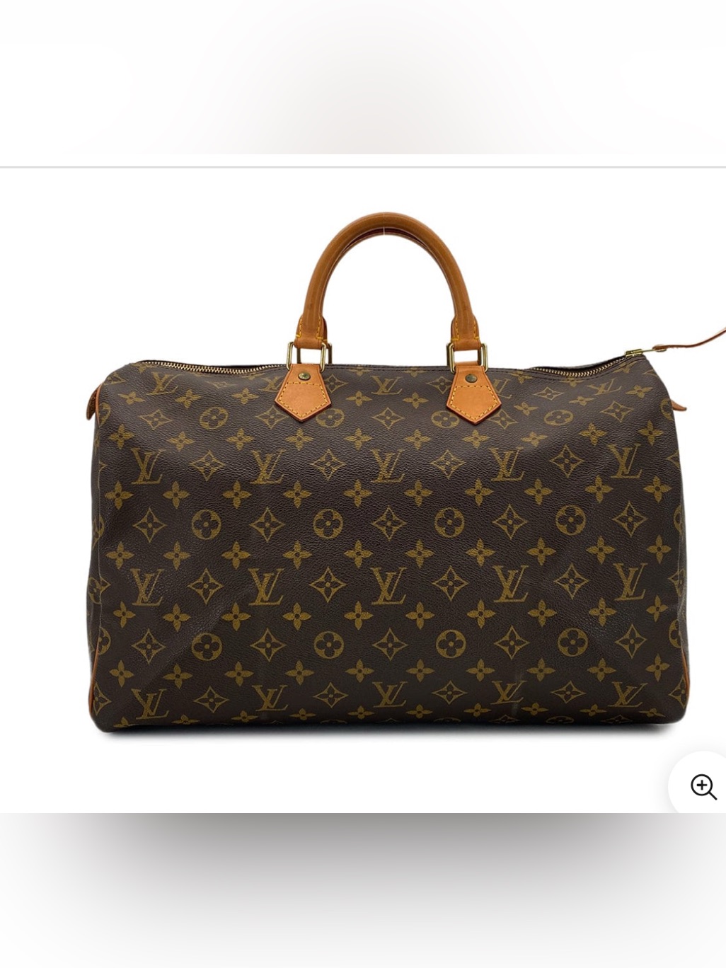 Vintage Louis Vuitton Monogram Canvas Travel Duffel Speedy Keep All 40 Lock Key